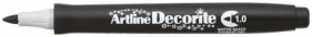 Marker permanentny Artline decorite, czarny 1,0 mm pędzelek końcówka (AR-033 3 2)