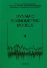 Dynamic Econometric Models tom 9