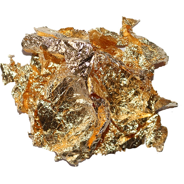 Folia do złoceń w płatkach - złota (439989)