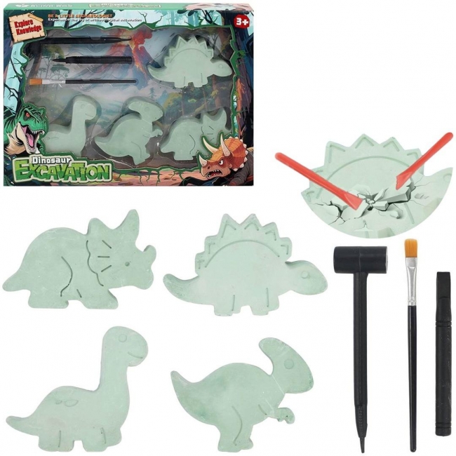 Wykopaliska paleontolog dinozaur