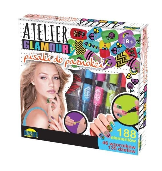 Zestaw do manicure Atelier Glamour Pisaki do paznokci (03000)
