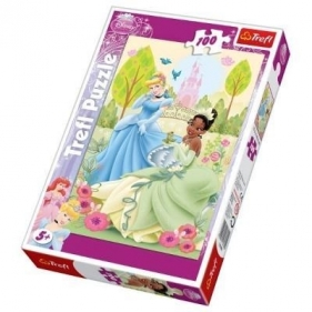 Puzzle 100 elementów. Disney Księżniczki: Wiosenne oczekiwanie (16180)