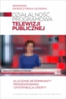 Działalność programowa telewizji publicznej Kluczowe determinanty Świerczyńska-Głownia Weronika