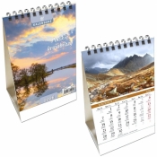 Kalendarz 2026 biurkowy pion Polskie Krajobrazy