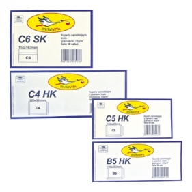 Koperty C6 SK białe op. 50 sztuk