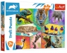 Trefl, Puzzle 200: Animal Planet - W egzotycznym świecie (13280)Wiek: 7+