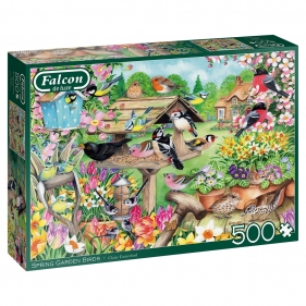 Puzzle 500: Falcon - Karmnik dla ptaków wiosną (11280)