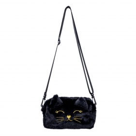 Atrabag, Torebka - Fluffy Kitty Black