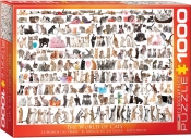 Puzzle 1000: Świat kotów (6000-0580)