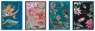  Zeszyt A5/60k kratka - Metallic Grandiflora, 1 szt.