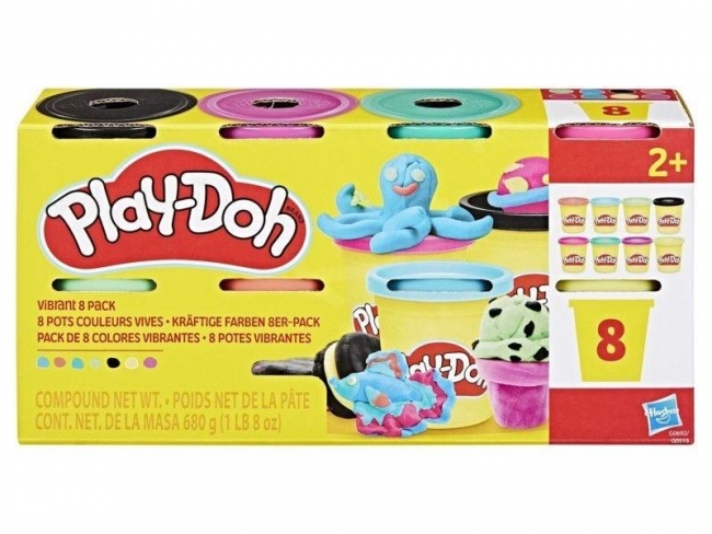 Ciastolina 8-pak żywe kolory Play-Doh