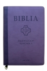 Biblia pierwszego Kościoła fiolet. z paginatorami praca zbiorowa