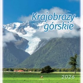 Kalendarz 2026 wieloplanszowy 33x33cm Krajobrazy..
