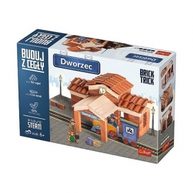 Puzzle 3D Buduj z cegły Dworzec XL (60880)