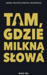 Tam, gdzie milkną słowa Anna Błażejewska-Woźniak