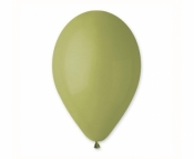 Balony pastelowe zielona oliwka 33cm 50szt