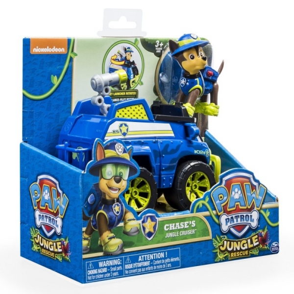 Pojazd specjalny z figurką Psi Patrol Jungle, Chase (6031703/20079020)