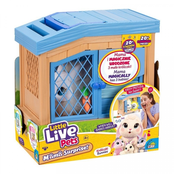 Zestaw Little Live Pets Mama Surprise króliki (MO-26593)