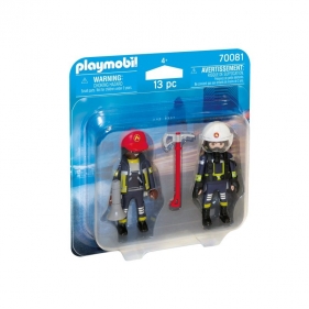 Playmobil: Figurka Duo Pack - Strażacy (70081)