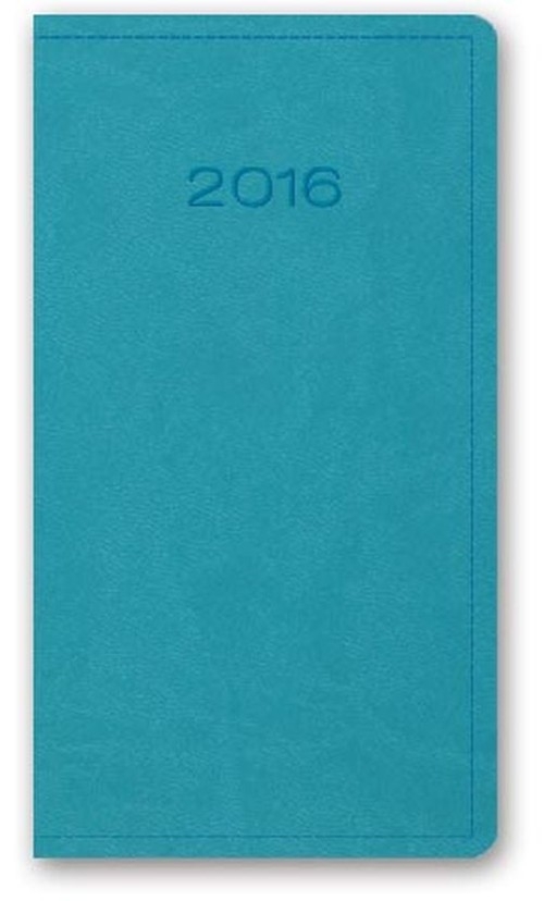 Kalendarz 2016 A6 11T Vivella turkusowy
