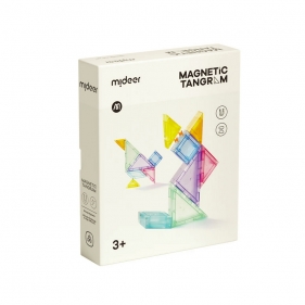 Klocki magnetyczne - Tangram 3D z klepsydrą