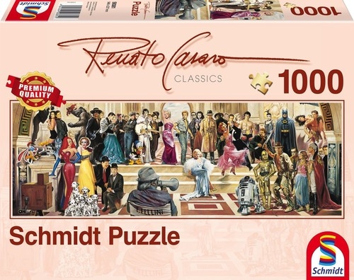 Puzzle 1000 Renato Casaro 100 lat kina panorama