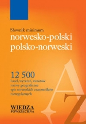 Słownik minimum norwesko-polski polsko-norweski - Frank-Oborzyńska Elżbieta