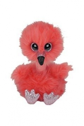 Ty Beanie Boos: Franny - maskotka flaming z długą szyją, 15cm (36381)