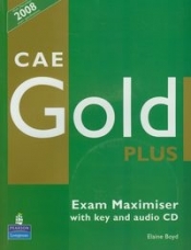 CAE Gold Plus Exam Maximiser with key z płytą CD - Boyd Elaine
