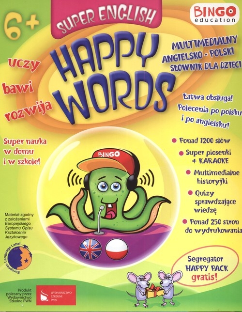 Super English Happy Words