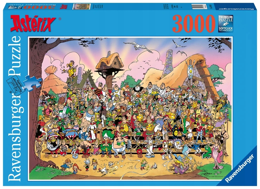 Puzzle 3000: Wszechświat Asterixa (14981) (Uszkodzone opakowanie)