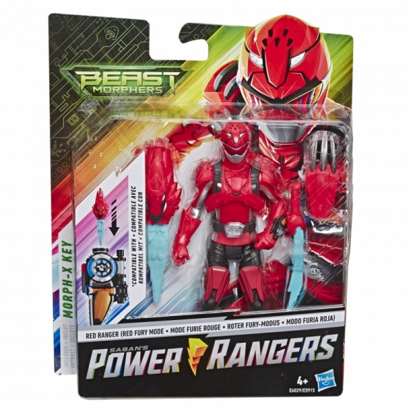 Figurka Power Rangers 15 cm, Red Ranger (E5915/E6029)