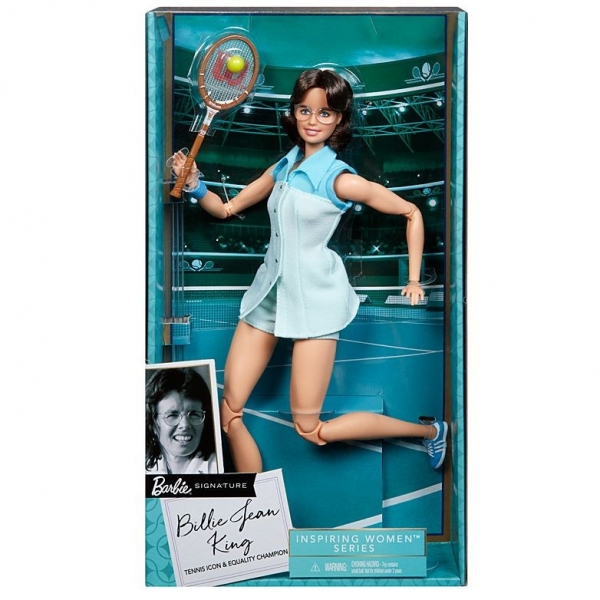 Lalka Barbie kolekcjonerska Billie Jean King (GHT85)