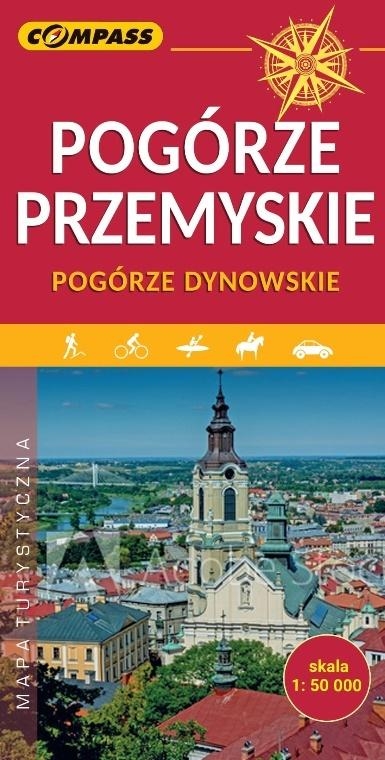 Mapa turystyczna - Pogórze Przemyskie/Dynowskie