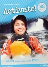 Activate! B2 Students' Book eText Access Card with DVD