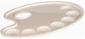 Paleta malarska 5222, biała