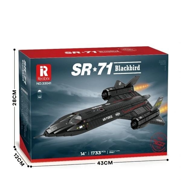 Klocki SR-71 Balckbird 1733el