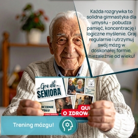 Gra dla Seniora. Quiz o Zdrowiu