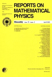 Reports on Mathematical Physics 91/2/2023 Eksport