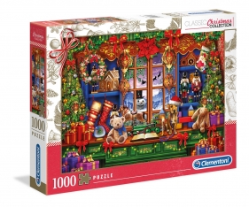 Clementoni, Puzzle 1000: Kolekcja Świąteczna (39581)