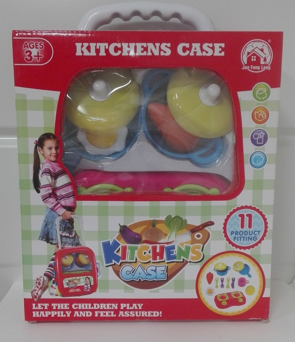 Zestaw kuchenny w walizce 33x25cm
