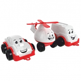 Zestaw - Pojazdy mini, ambulans (5811)