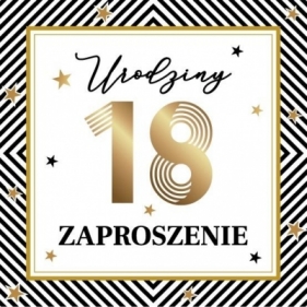 Zaproszęnie Urodziny (10szt)