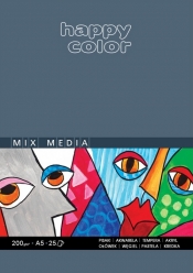Blok Happy Color Media, A5 - 25 arkuszy