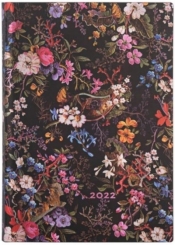Kalendarz książkowy Flexi midi 2022 12M Floralia