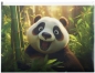 Koperta z nadrukiem Zip A4 PP - Panda