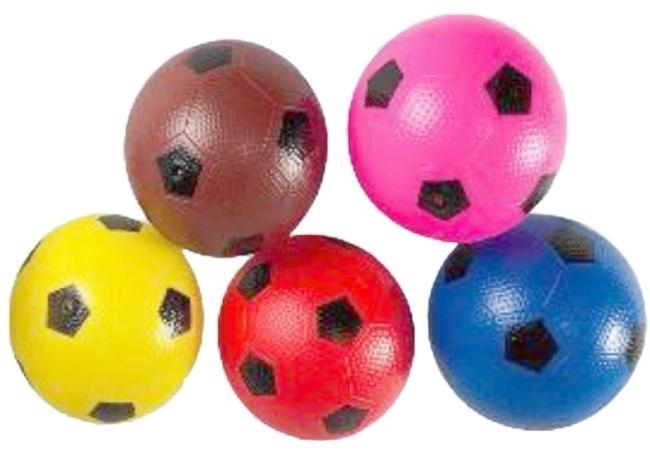 Piłka 18 gruba guma MIX
