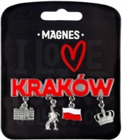 Magnes I love Poland Kraków ILP-MAG-E-KRA-12