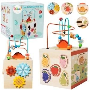 <img src='https://webimage.pl/pics/812/3/d5905991043812.jpg' style='height:440px' /> Kostka Edukacyjna Sensoryczna Sorter drewniana