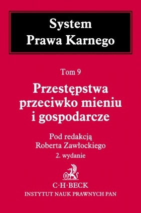 Przestępstwa przeciwko mieniu i gospodarcze Tom 9 - <br />